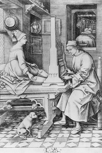 Pozitív szerv alkotó: Israhel van Meckenem the younger